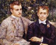 Pierre Renoir Charles and Georges Durand-Ruel oil painting